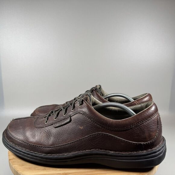 S Merrell Sojourn Redwood Men's Size 13 M Shoes Brown Leather Split Toe - Picture 3 of 8